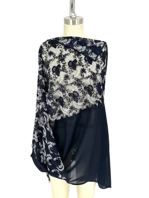 2011 Junya Watanabe Lace Asymmetrical Blouse