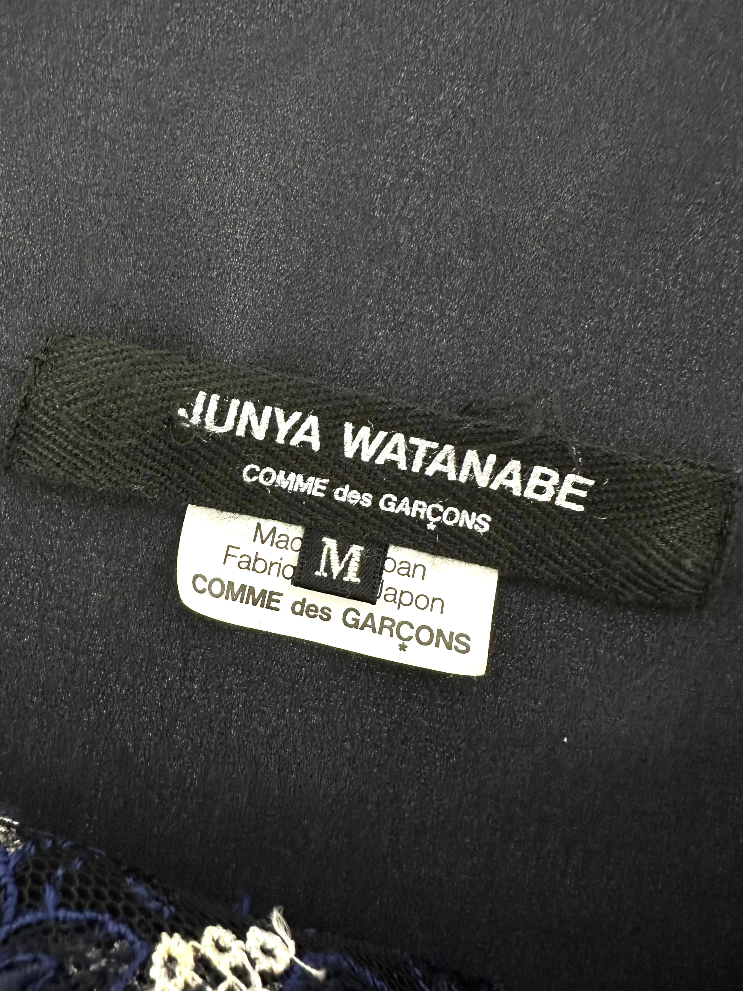 2011 Junya Watanabe Lace Asymmetrical Blouse
