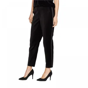 A New Day Women's Mid-Rise Velvet Slim Ankle Pants