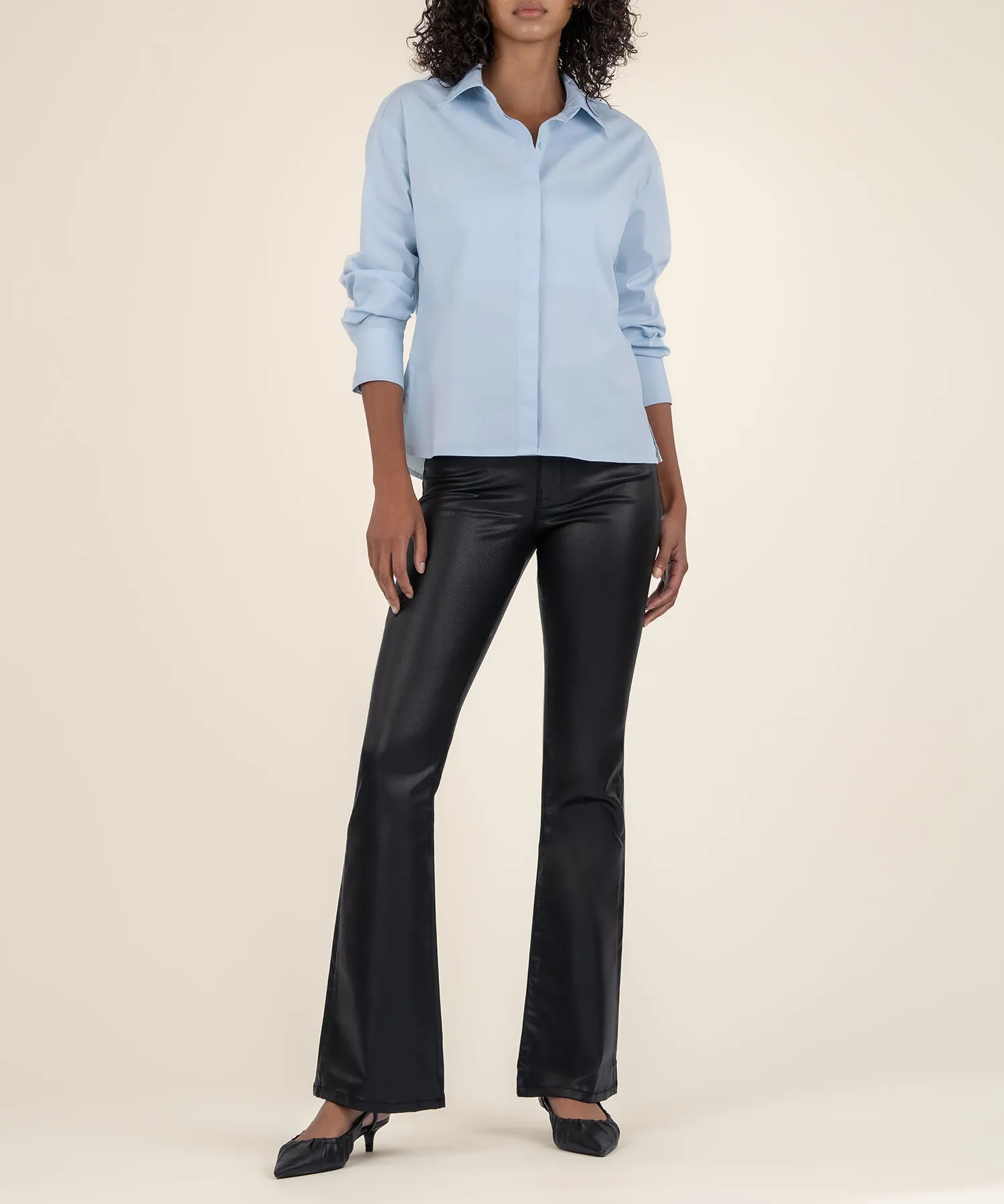 Alara Fitted Cotton Shirt