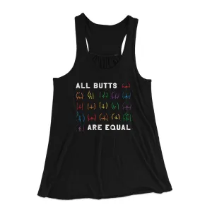 All Butts Are Equal Women's Flowey Tank Top