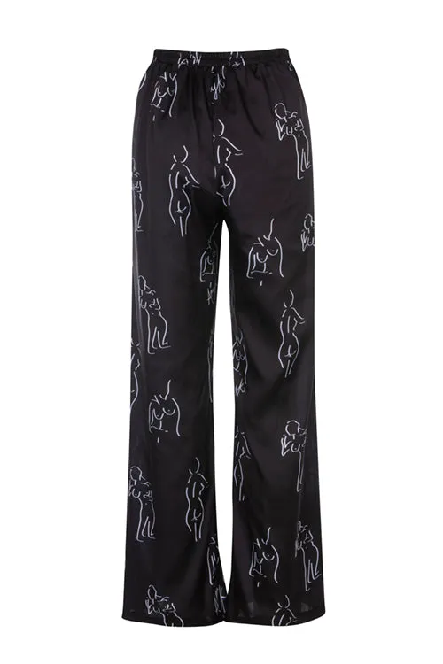 Amy Keevy ‘ Every Woman I Have Been ‘ - Corsica Palazzo pants