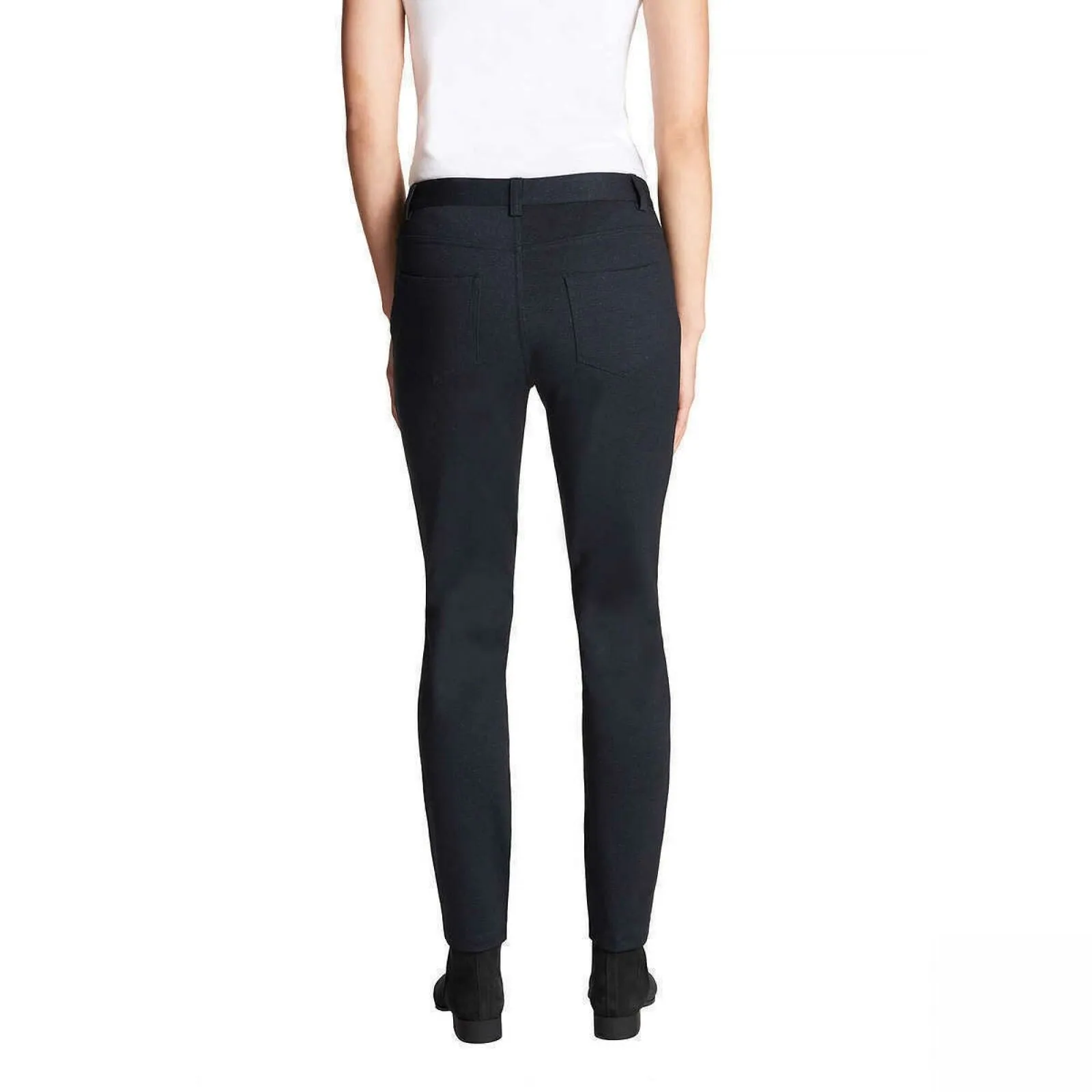 Andrew Marc Women's Slim Fit Stretch Ponte Pants