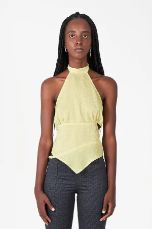 Anwen Top in Seaweed Green