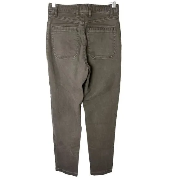 Aritzia Wilfred Free Belen High Waist Button Fly Straight Leg Jeans Sz 2
