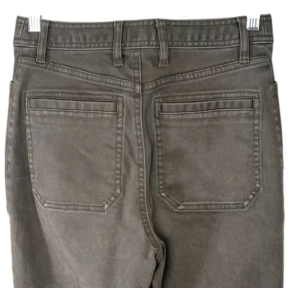 Aritzia Wilfred Free Belen High Waist Button Fly Straight Leg Jeans Sz 2