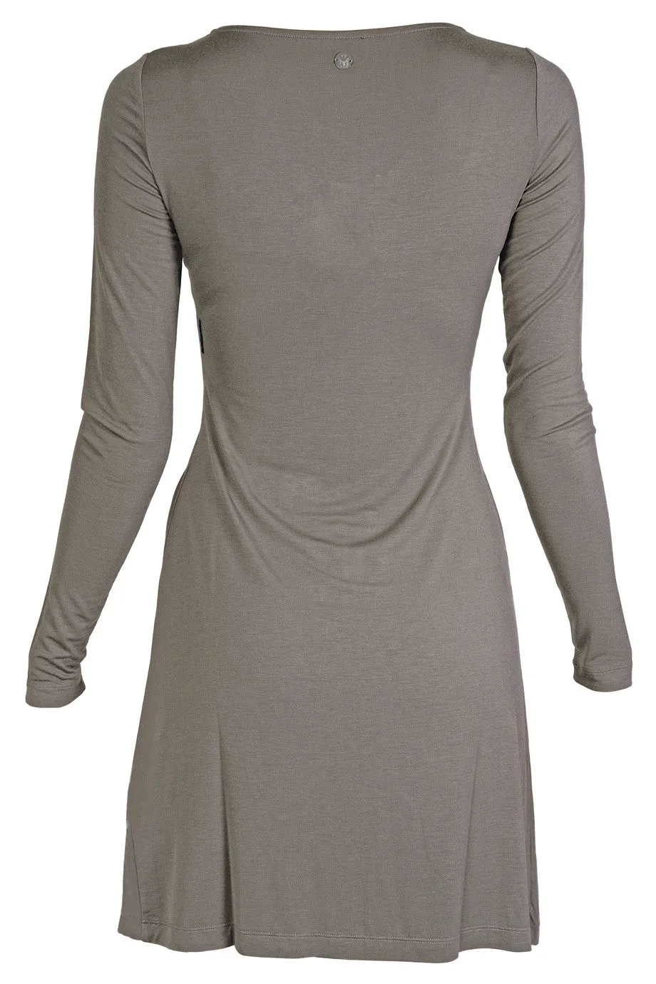 ARMANI JEANS SUELLEN Khaki Elastic Mini Dress