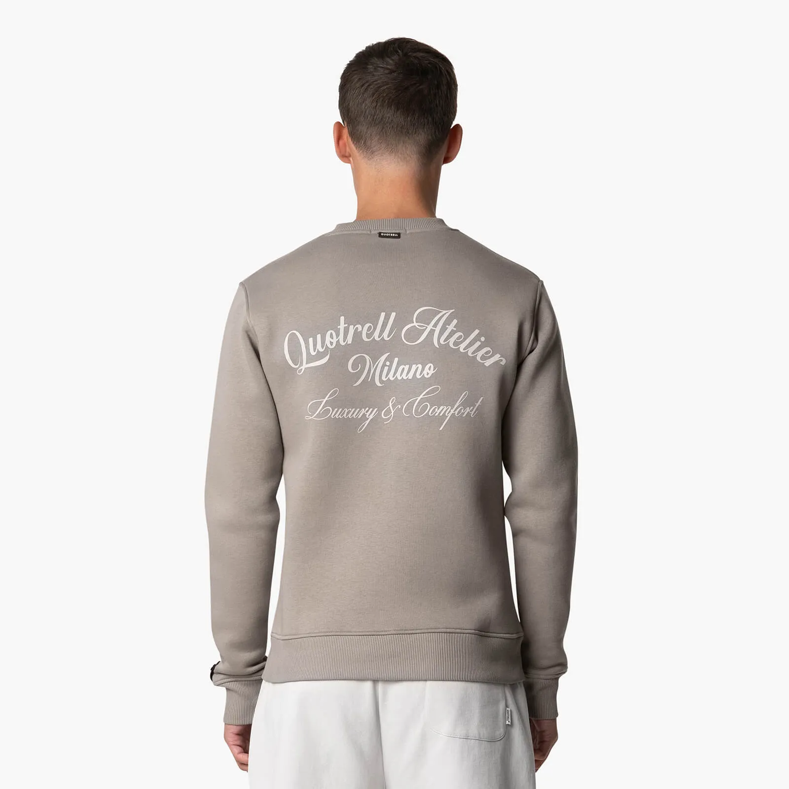 ATELIER MILANO CREWNECK | CONCRETE/CEMENT
