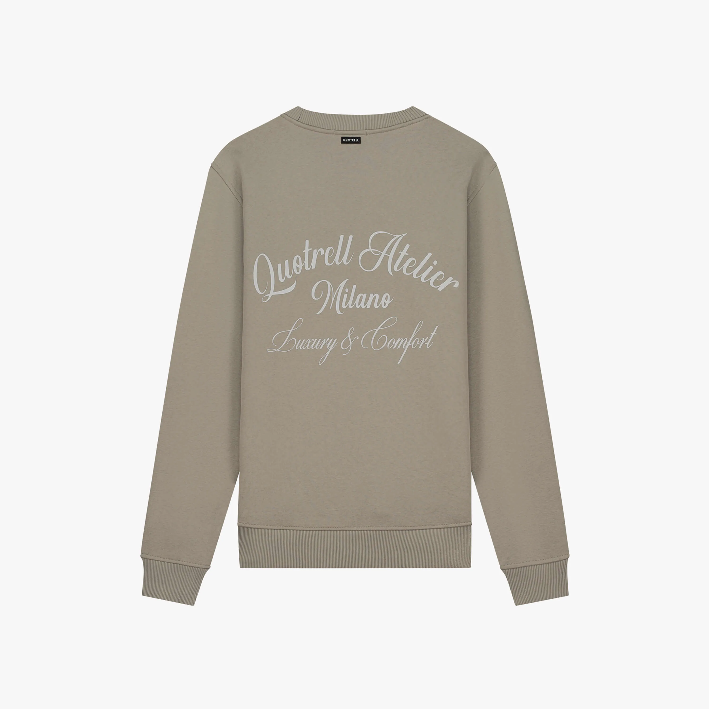ATELIER MILANO CREWNECK | CONCRETE/CEMENT