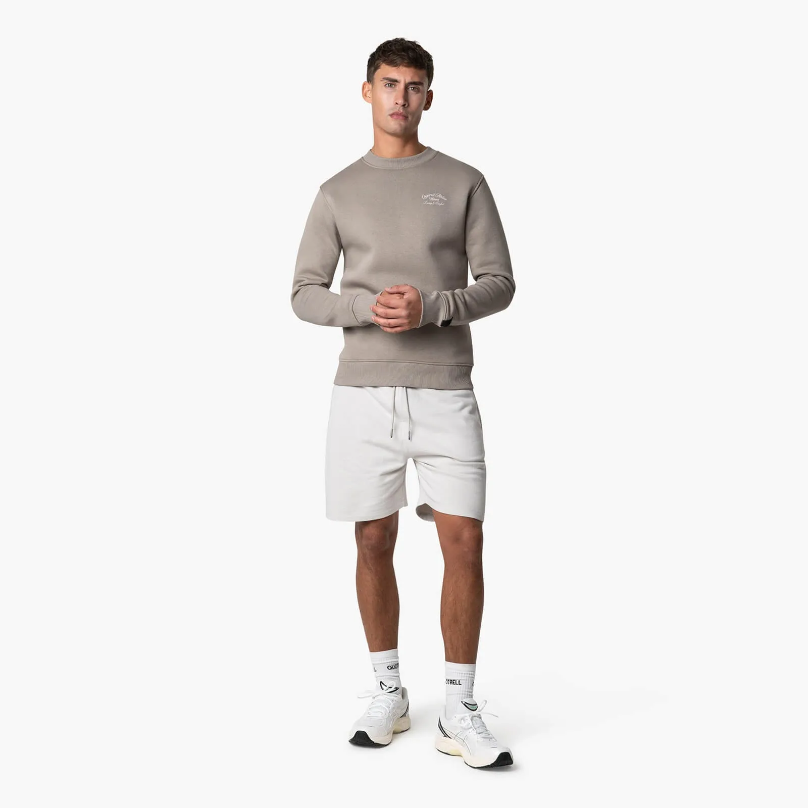 ATELIER MILANO CREWNECK | CONCRETE/CEMENT
