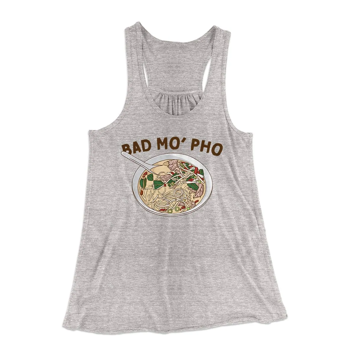 Bad Mo Pho Funny Women's Flowey Tank Top