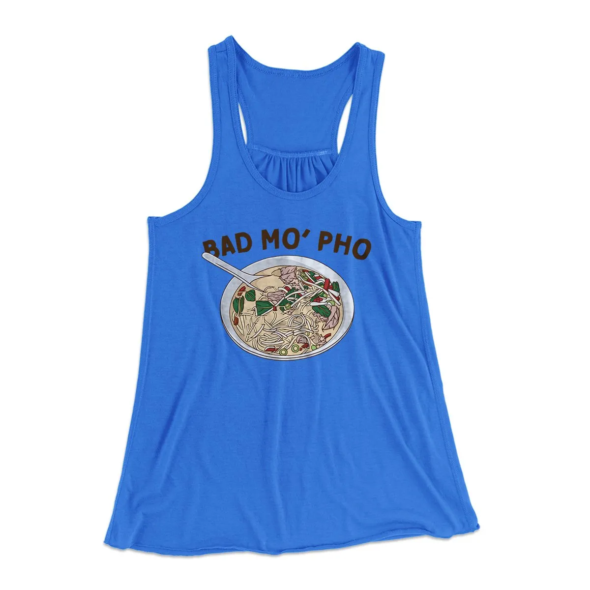 Bad Mo Pho Funny Women's Flowey Tank Top