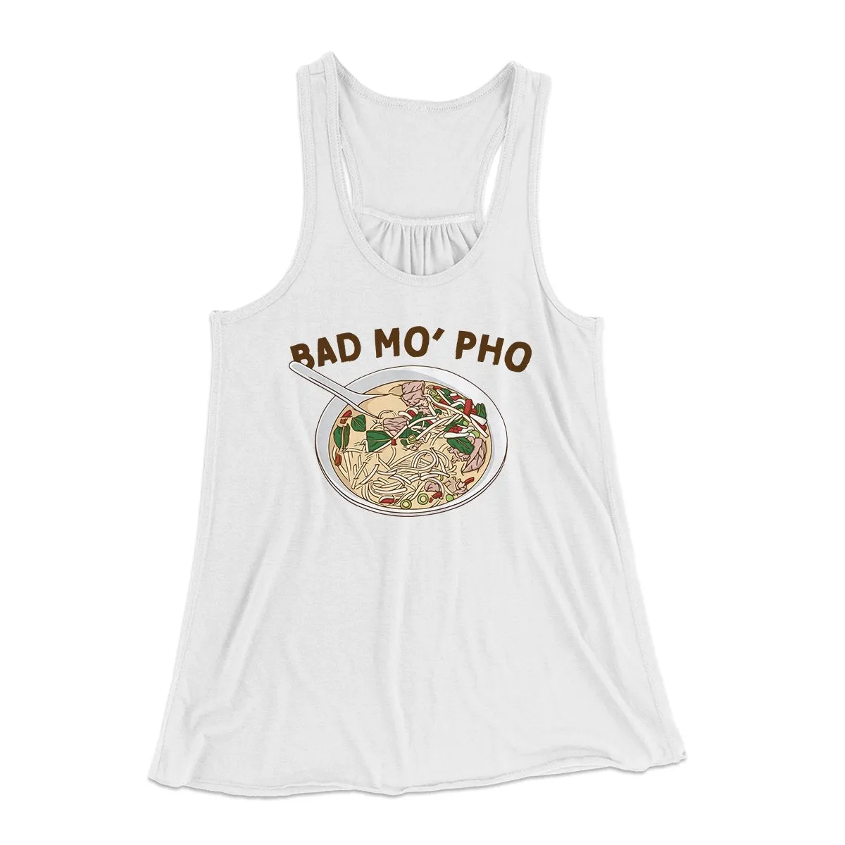 Bad Mo Pho Funny Women's Flowey Tank Top