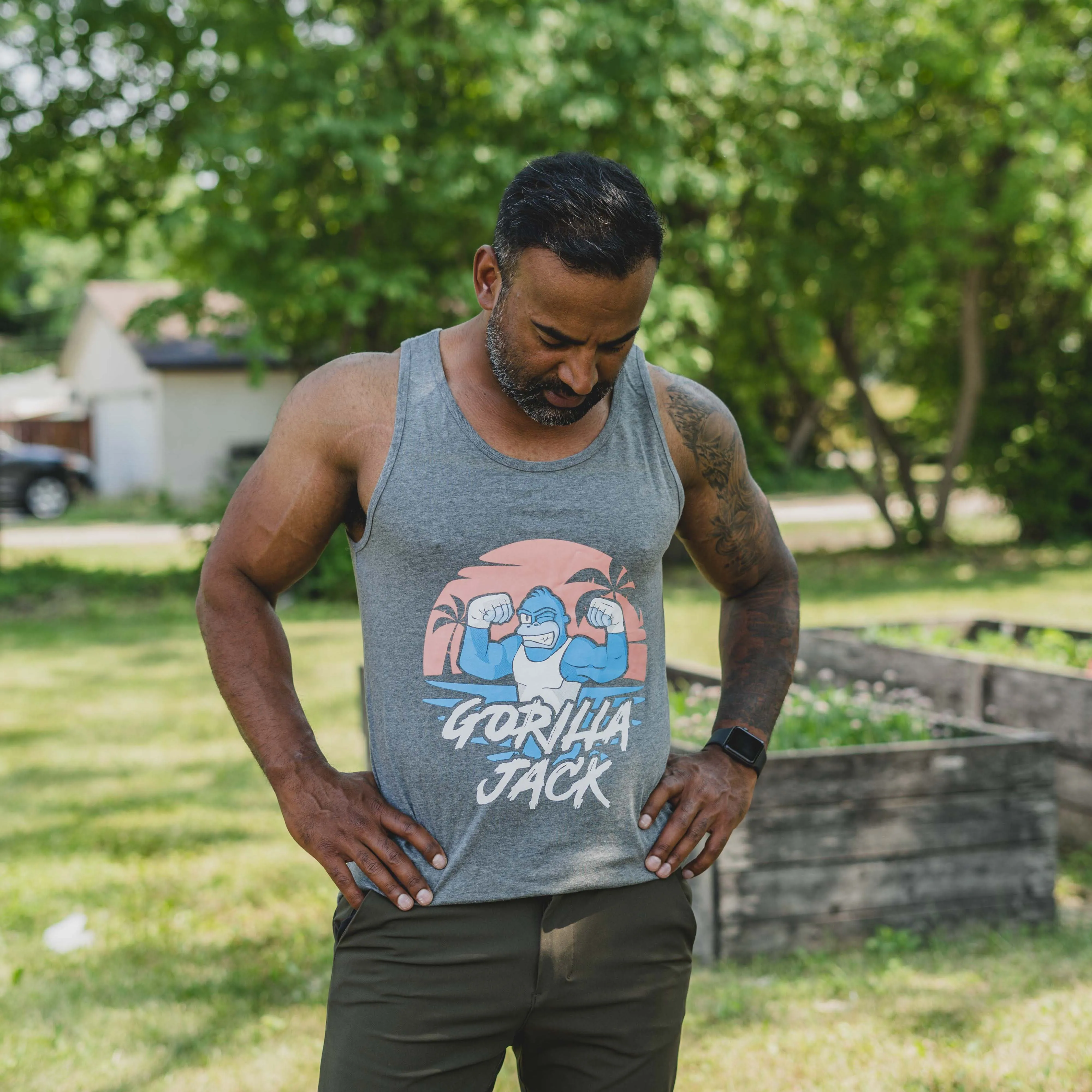 Beach Tank - Heather Grey (Men's)