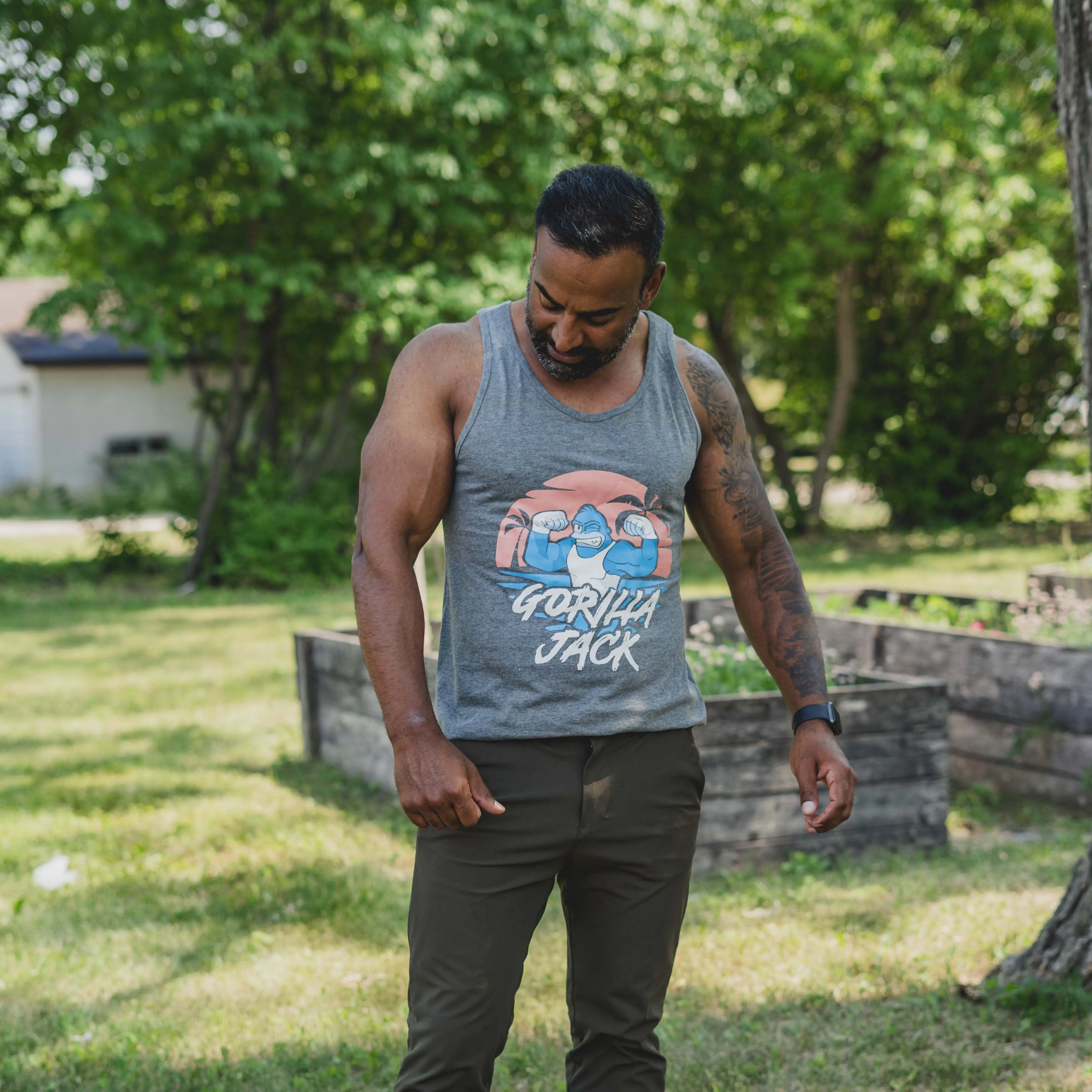 Beach Tank - Heather Grey (Men's)