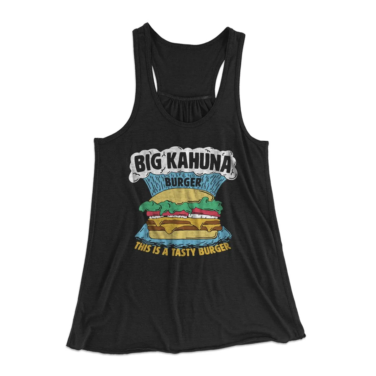 Big Kahuna Burger Women's Flowey Tank Top