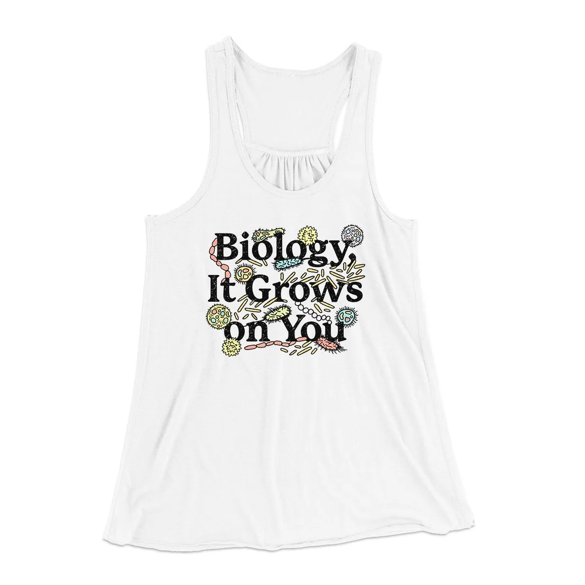 Biology: It Grows On You Women's Flowey Tank Top
