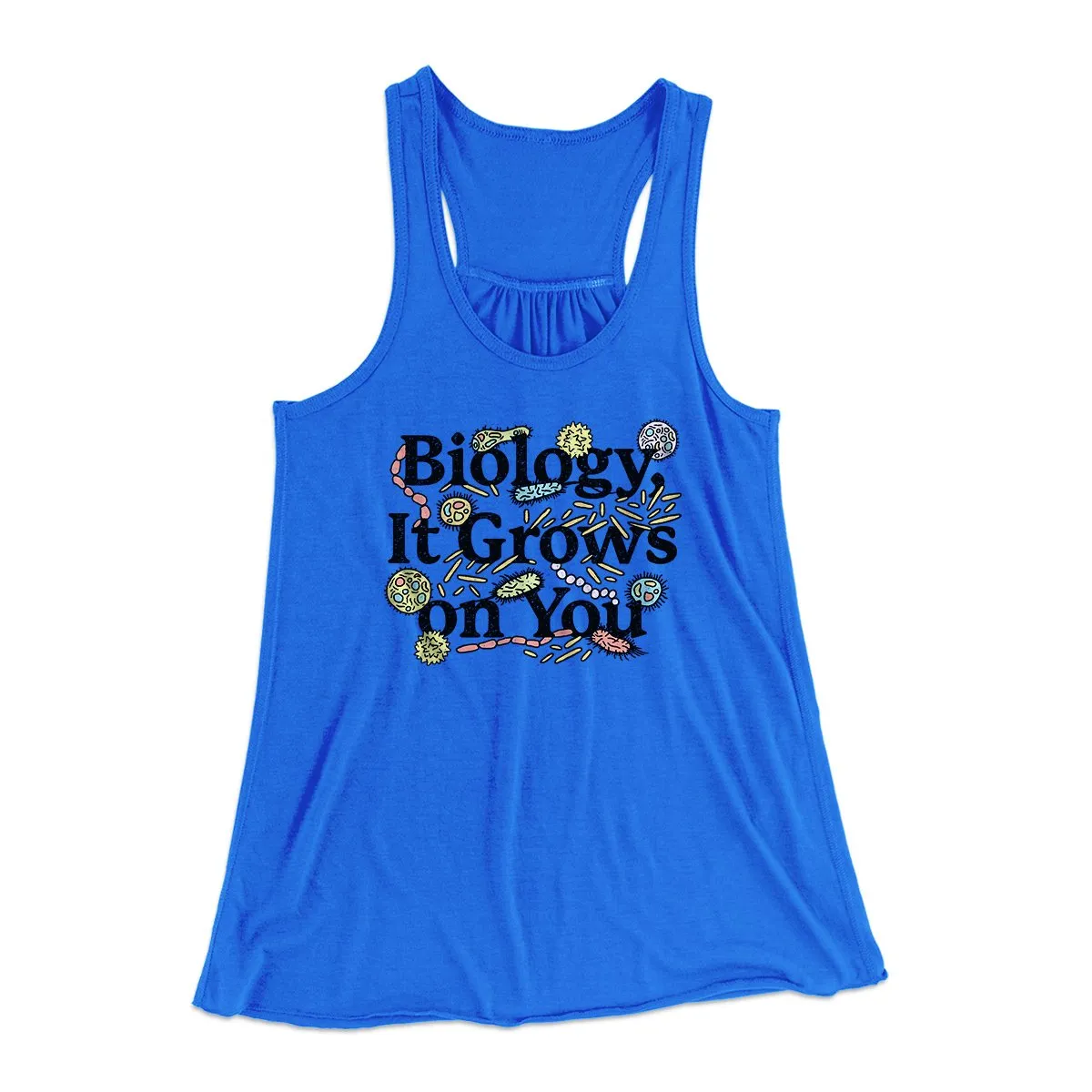 Biology: It Grows On You Women's Flowey Tank Top