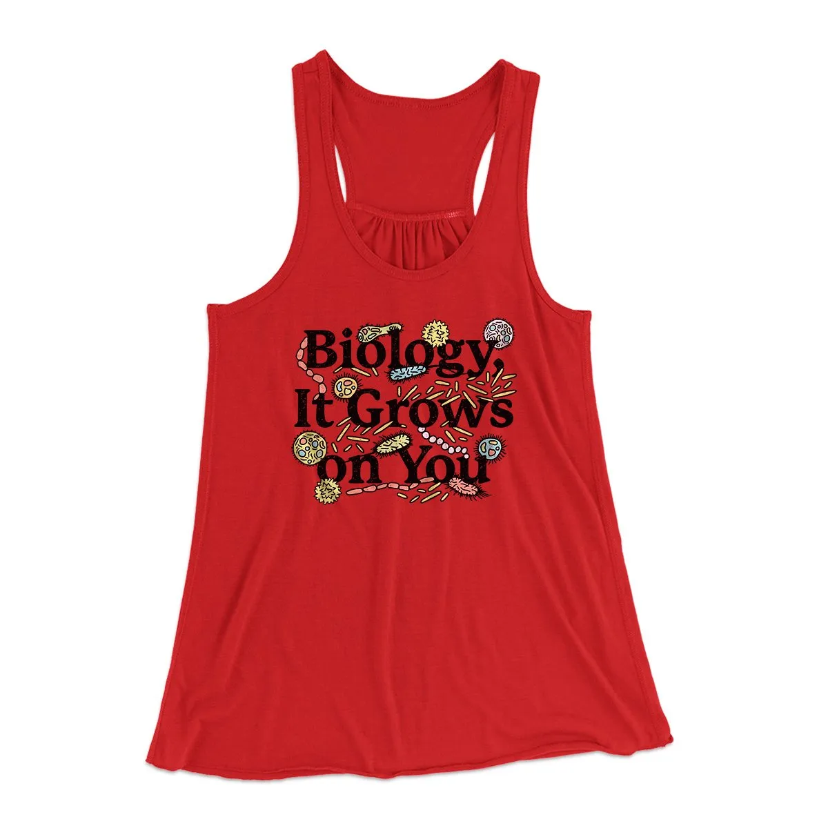 Biology: It Grows On You Women's Flowey Tank Top