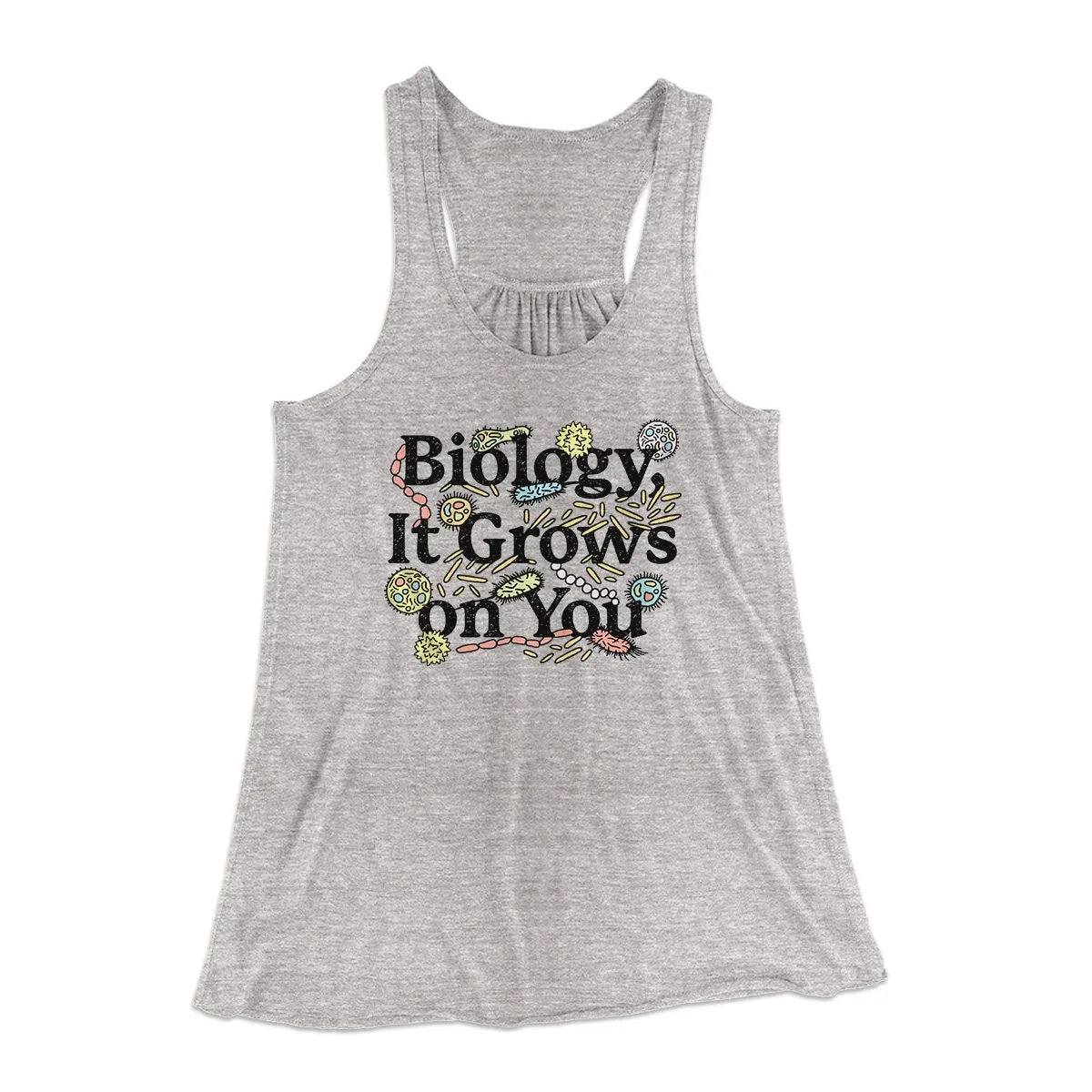 Biology: It Grows On You Women's Flowey Tank Top