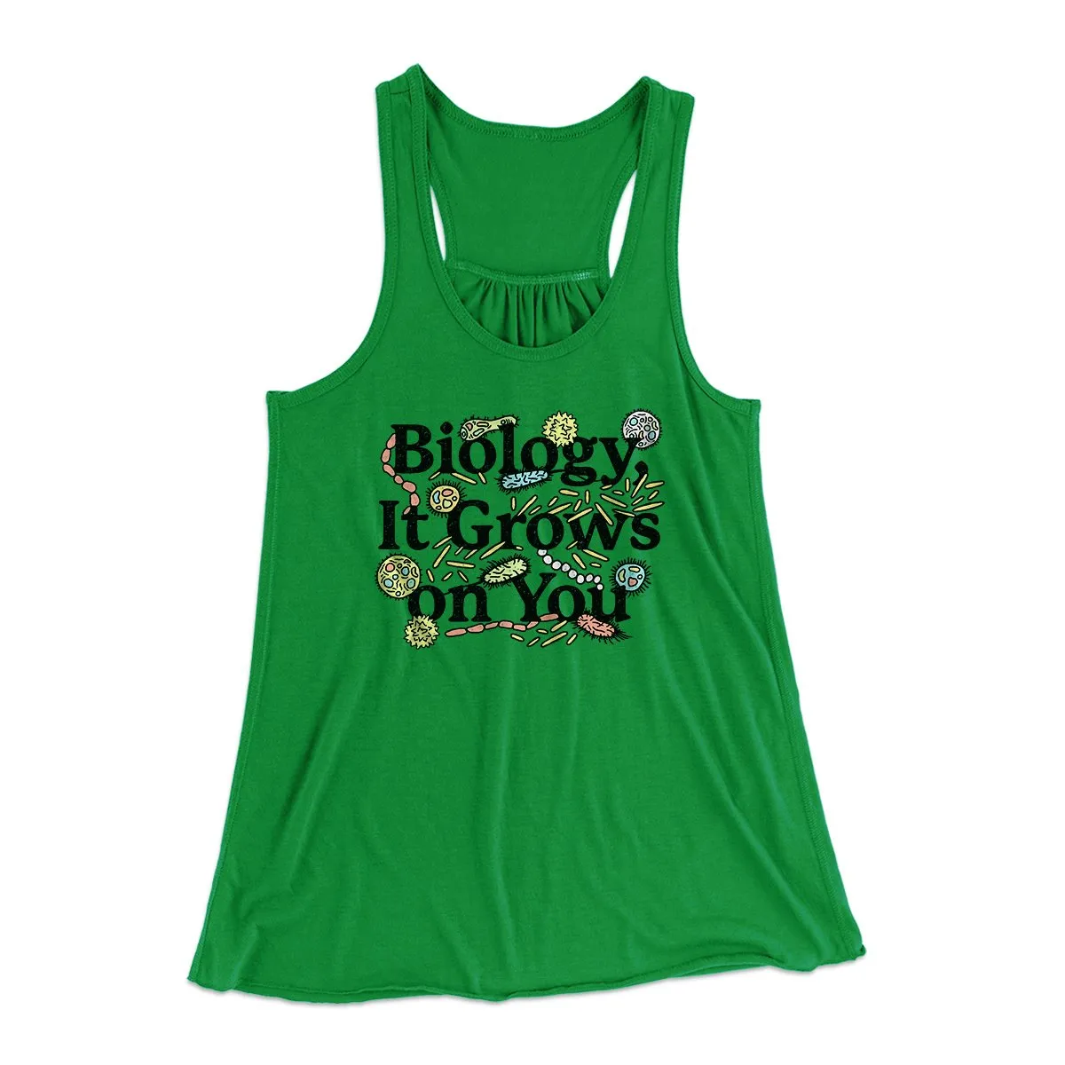 Biology: It Grows On You Women's Flowey Tank Top