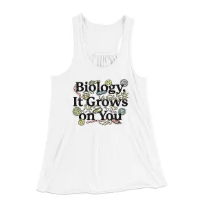 Biology: It Grows On You Women's Flowey Tank Top