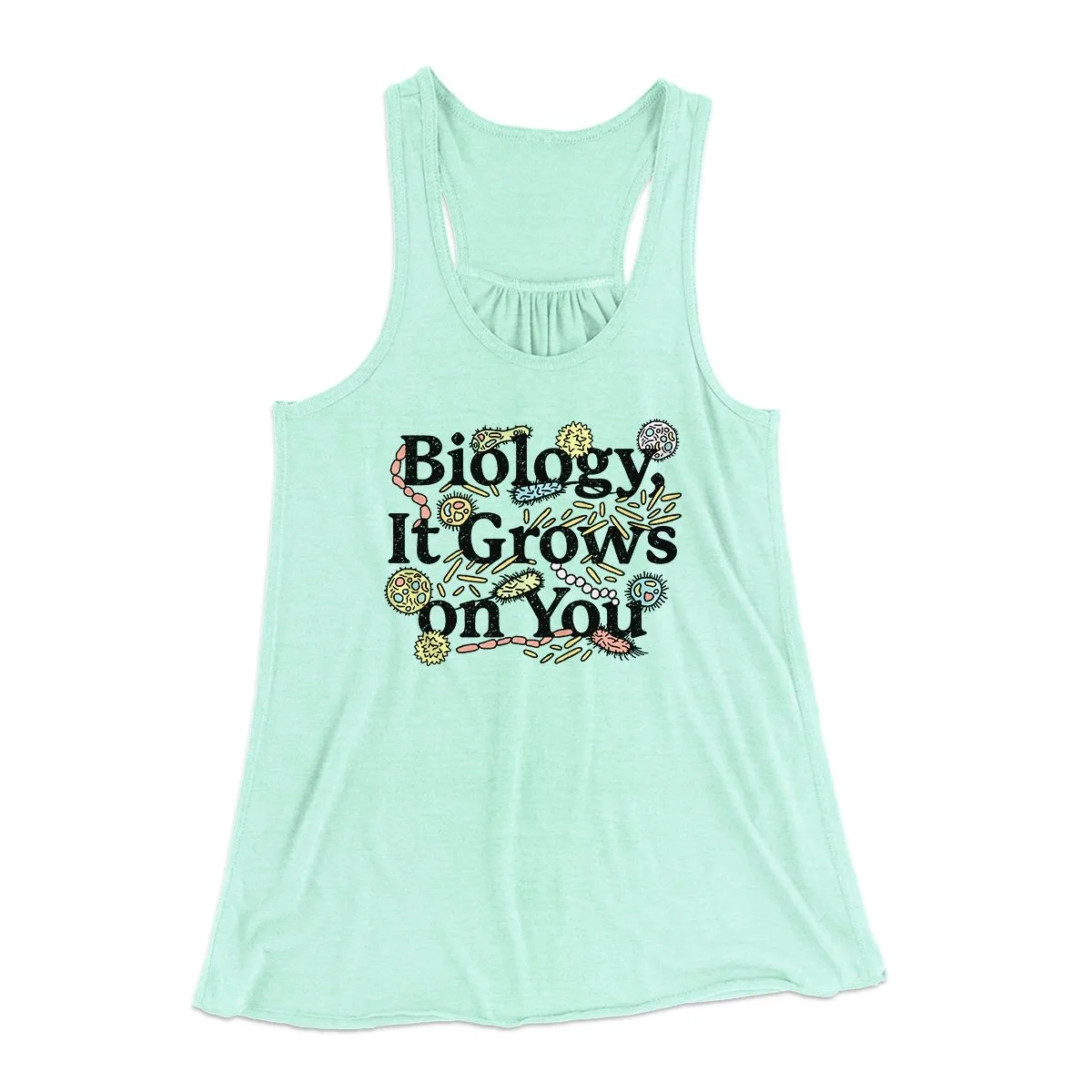 Biology: It Grows On You Women's Flowey Tank Top