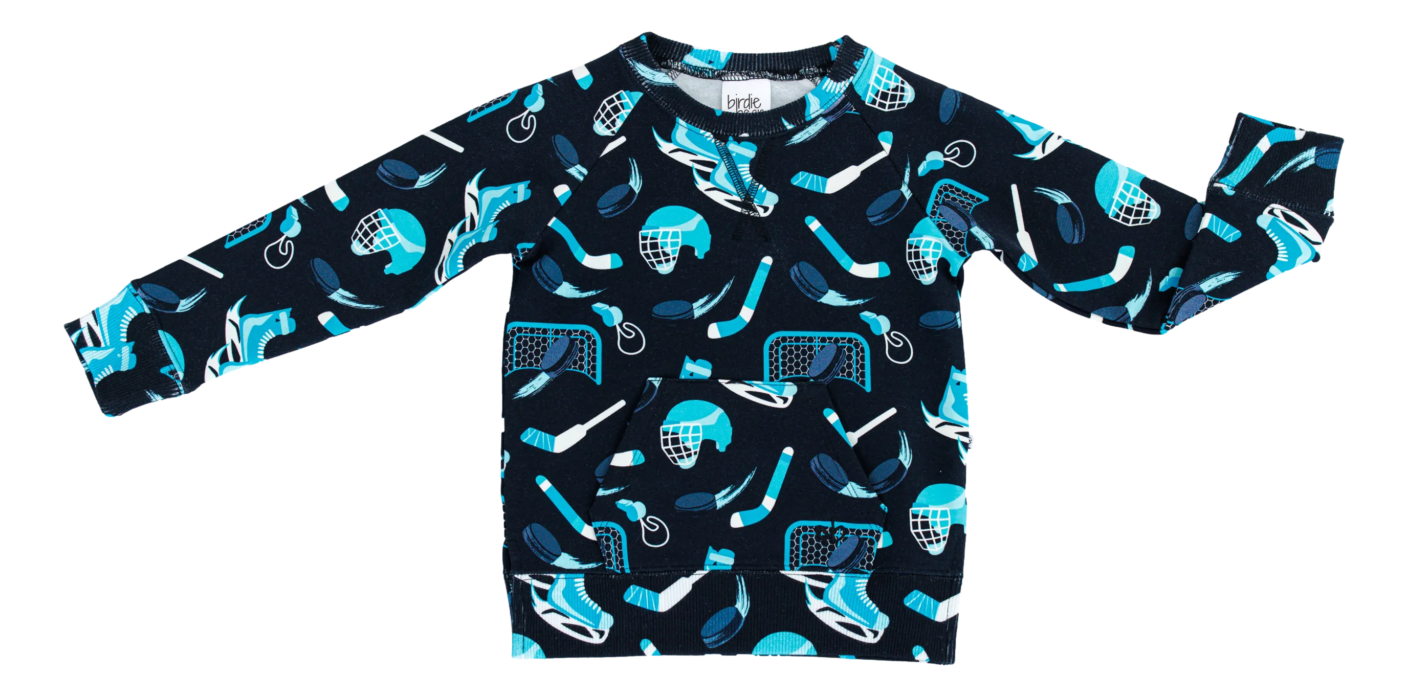 Birdie Bean Wayne HockeyKids Crewneck Sweatshirt