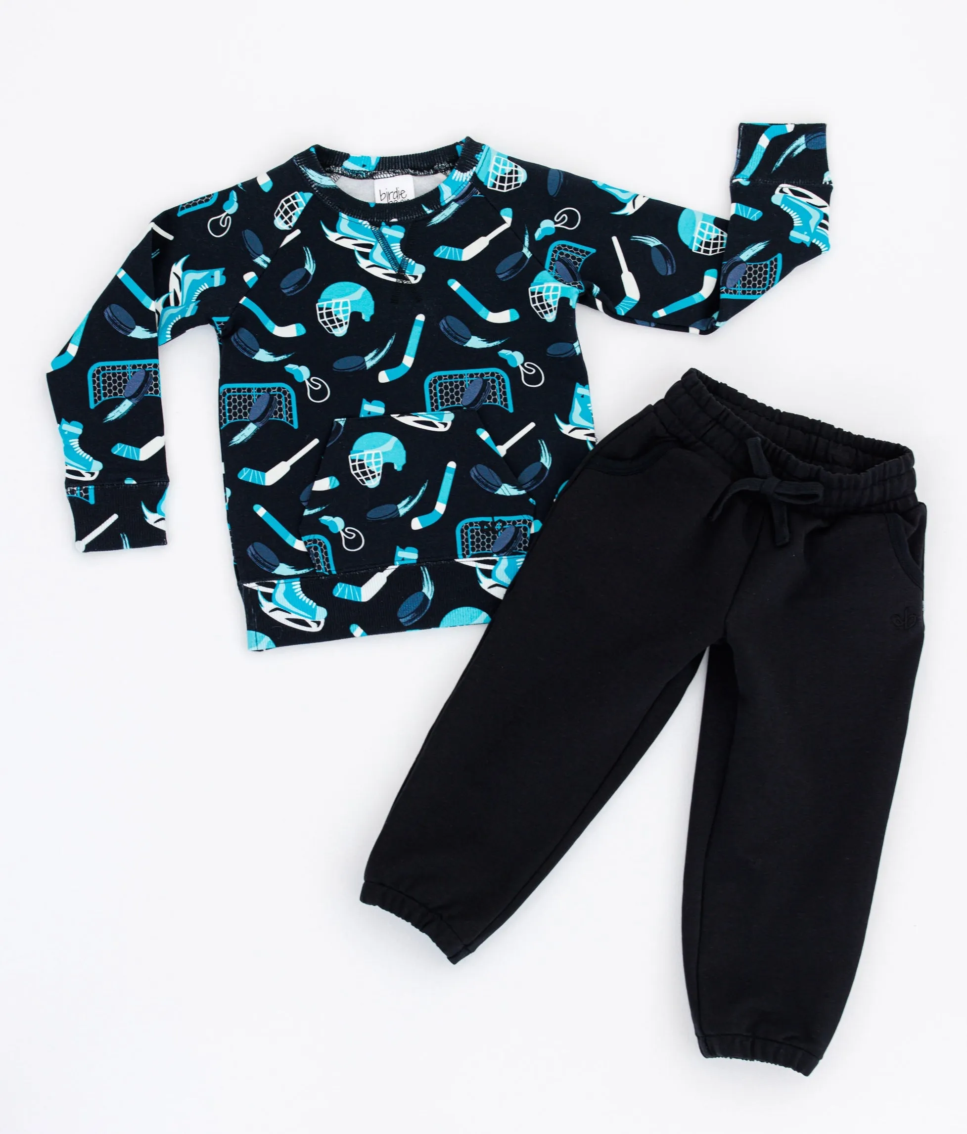 Birdie Bean Wayne HockeyKids Crewneck Sweatshirt
