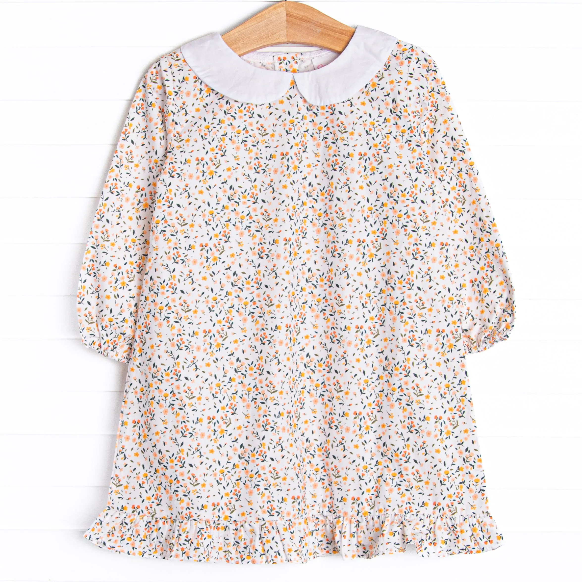 Bitsy Blooms Dress, Yellow