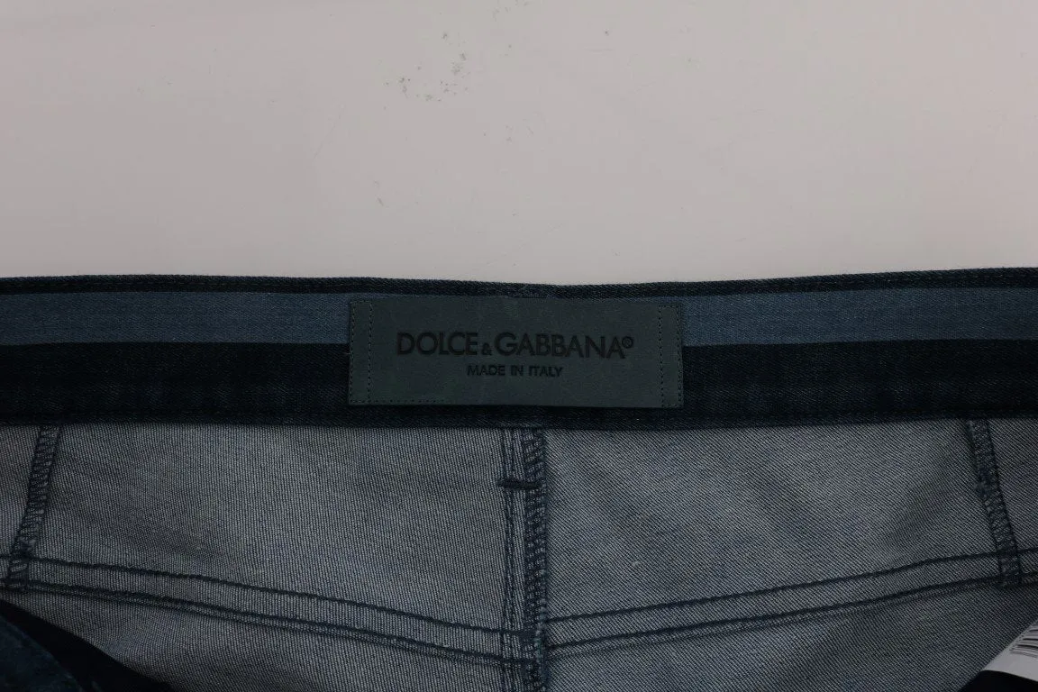 Blue Striped 14 STRETCH Slim Fit Jeans
