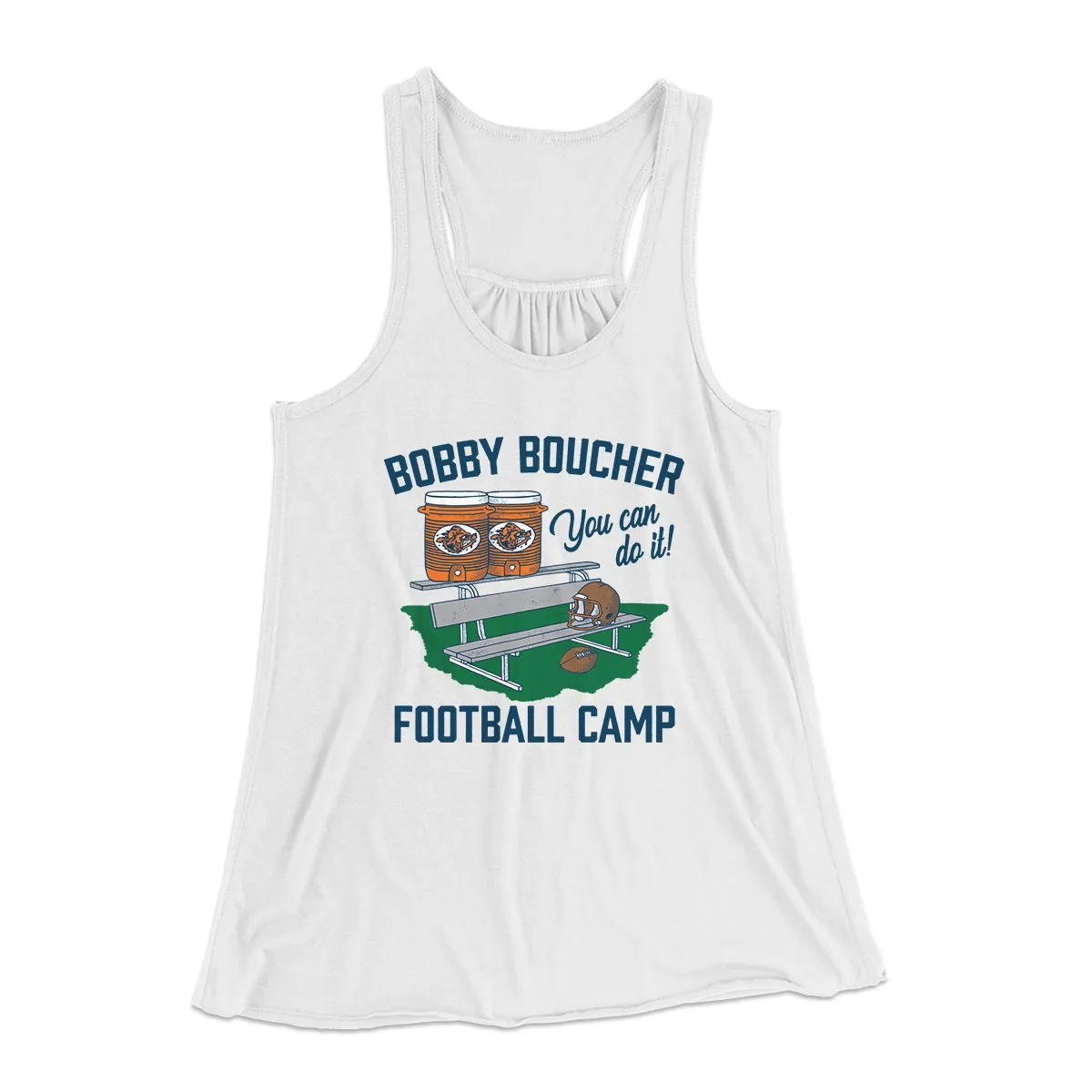 Bobby Boucher Football Camp Women's Flowey Tank Top