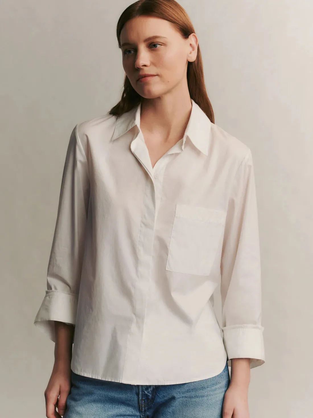Boyfriend Shirt - White