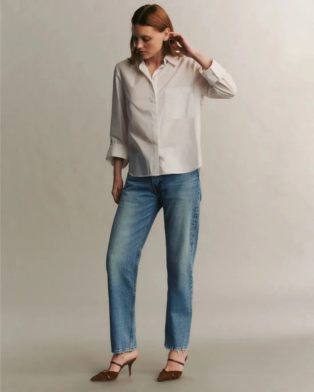 Boyfriend Shirt - White