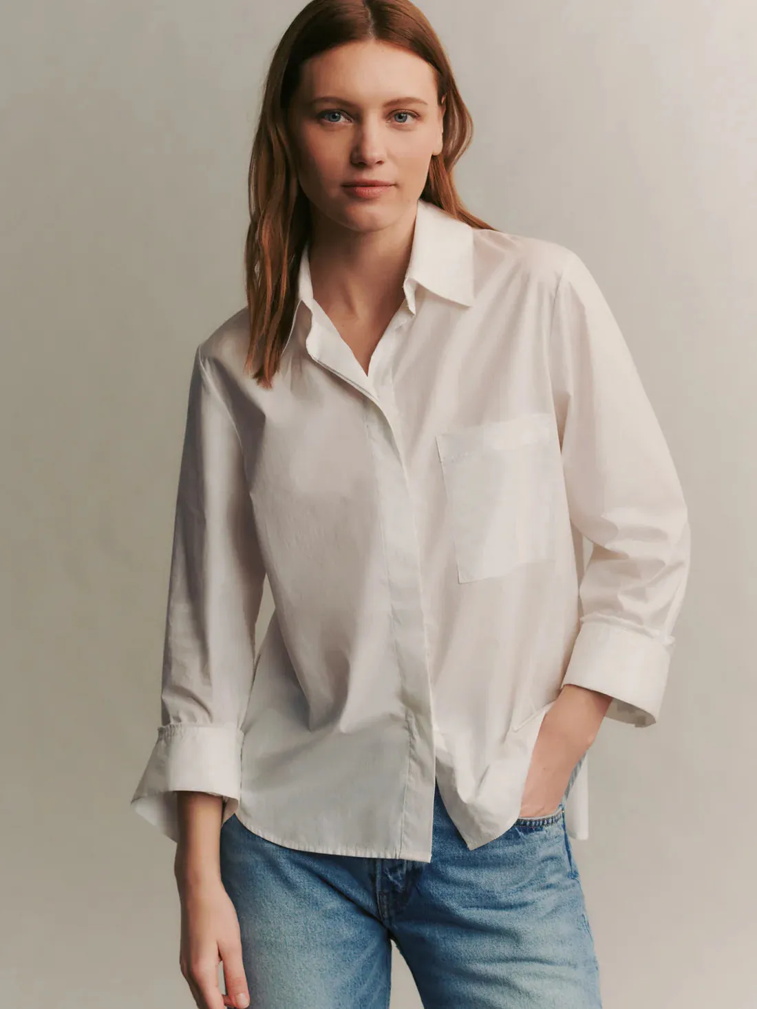 Boyfriend Shirt - White