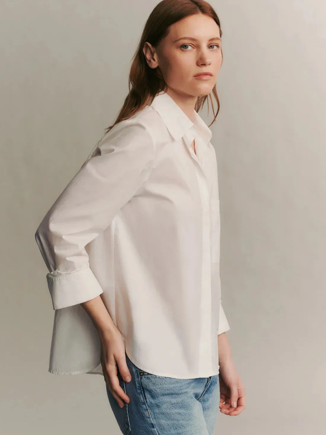 Boyfriend Shirt - White