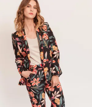 BRINDIFLORE PRINTED TAILORED JACKET