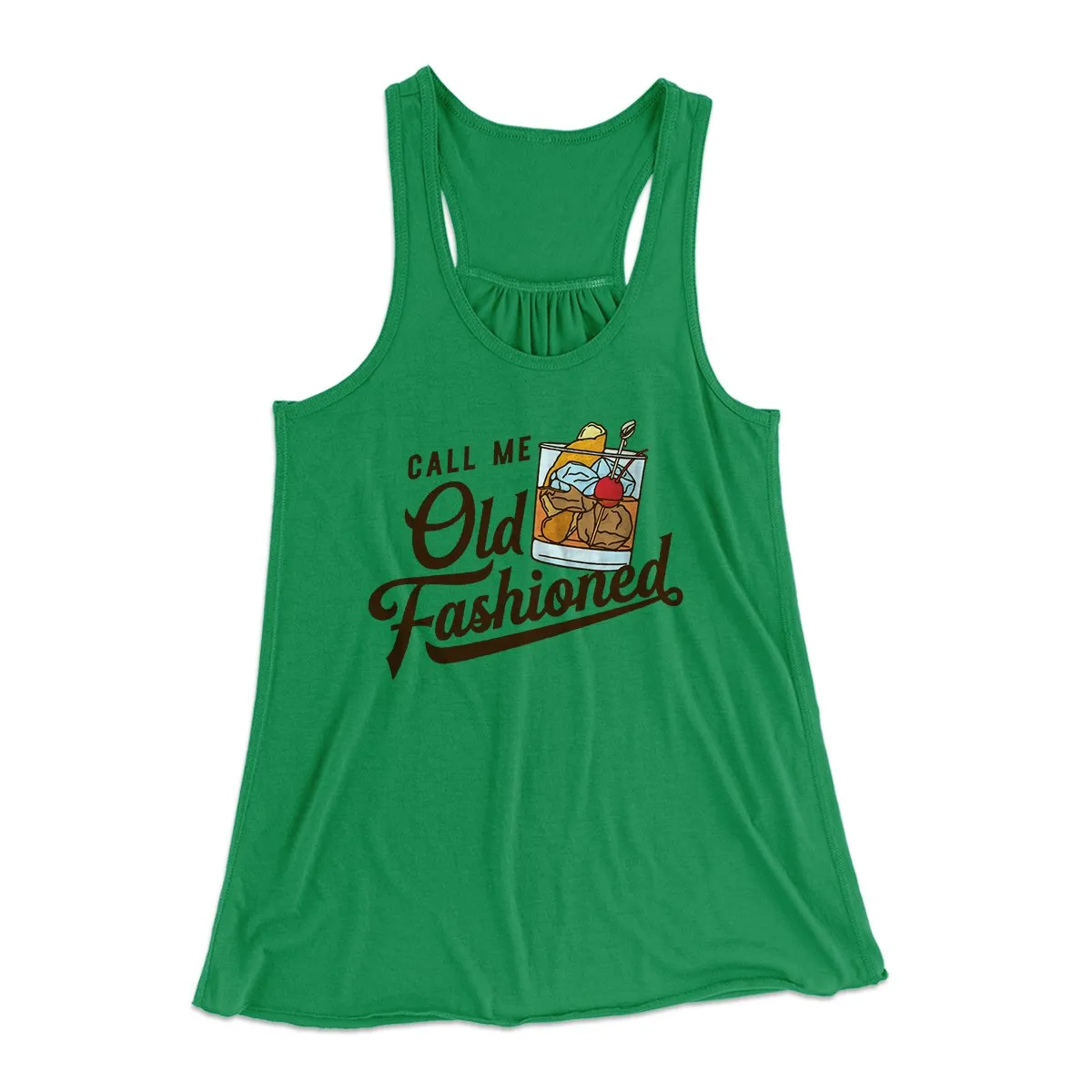 Call Me Old Fashioned Women's Flowey Tank Top