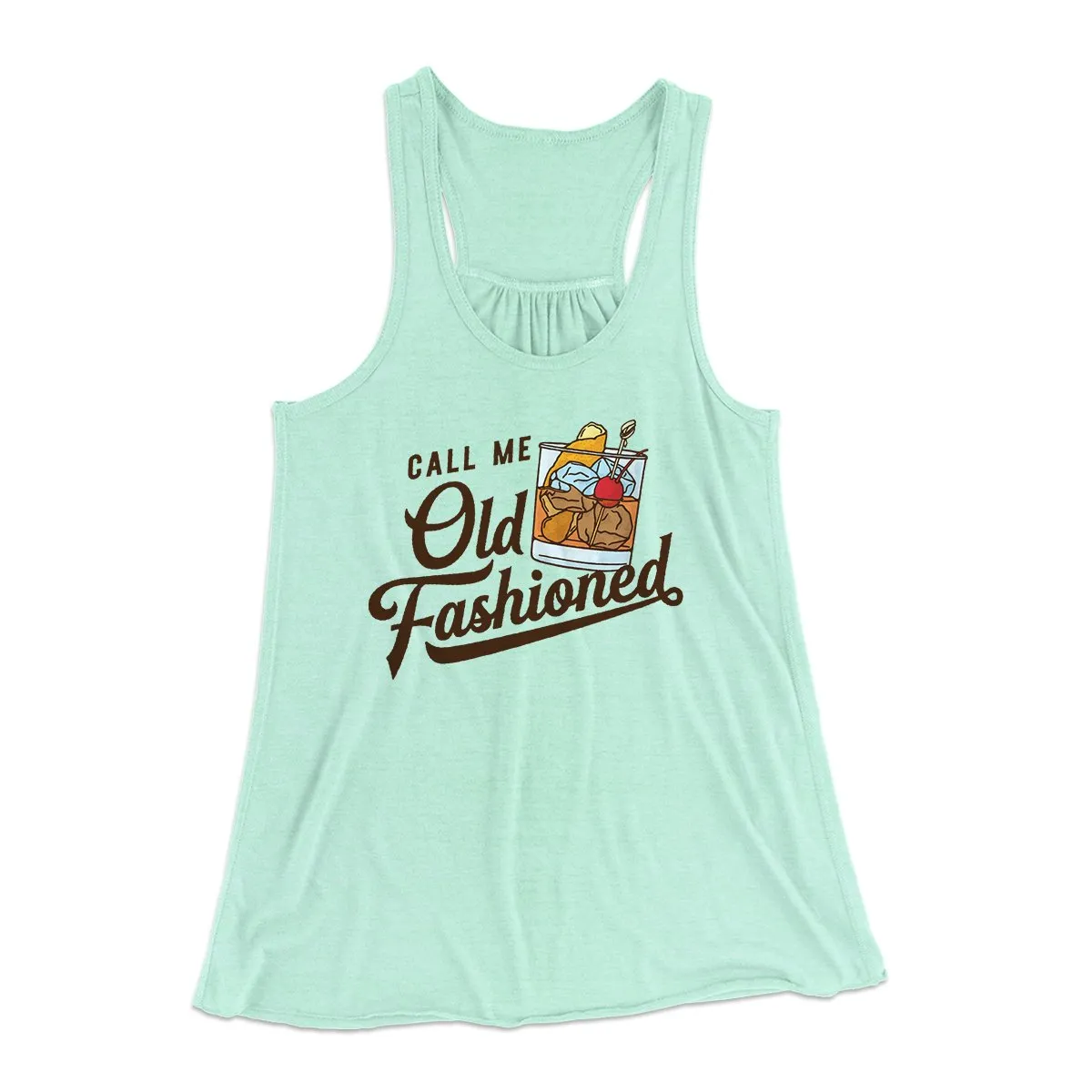 Call Me Old Fashioned Women's Flowey Tank Top
