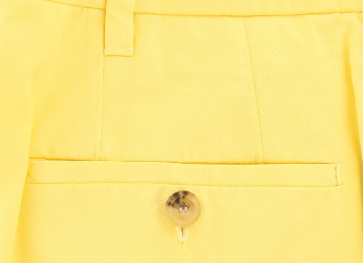 Cesare Attolini Yellow Pants