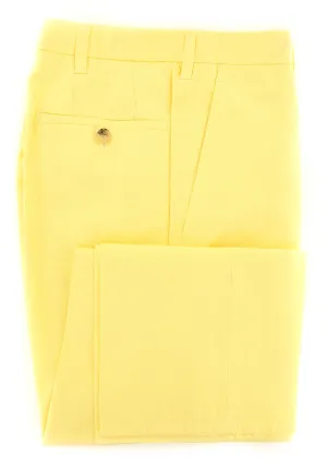 Cesare Attolini Yellow Pants