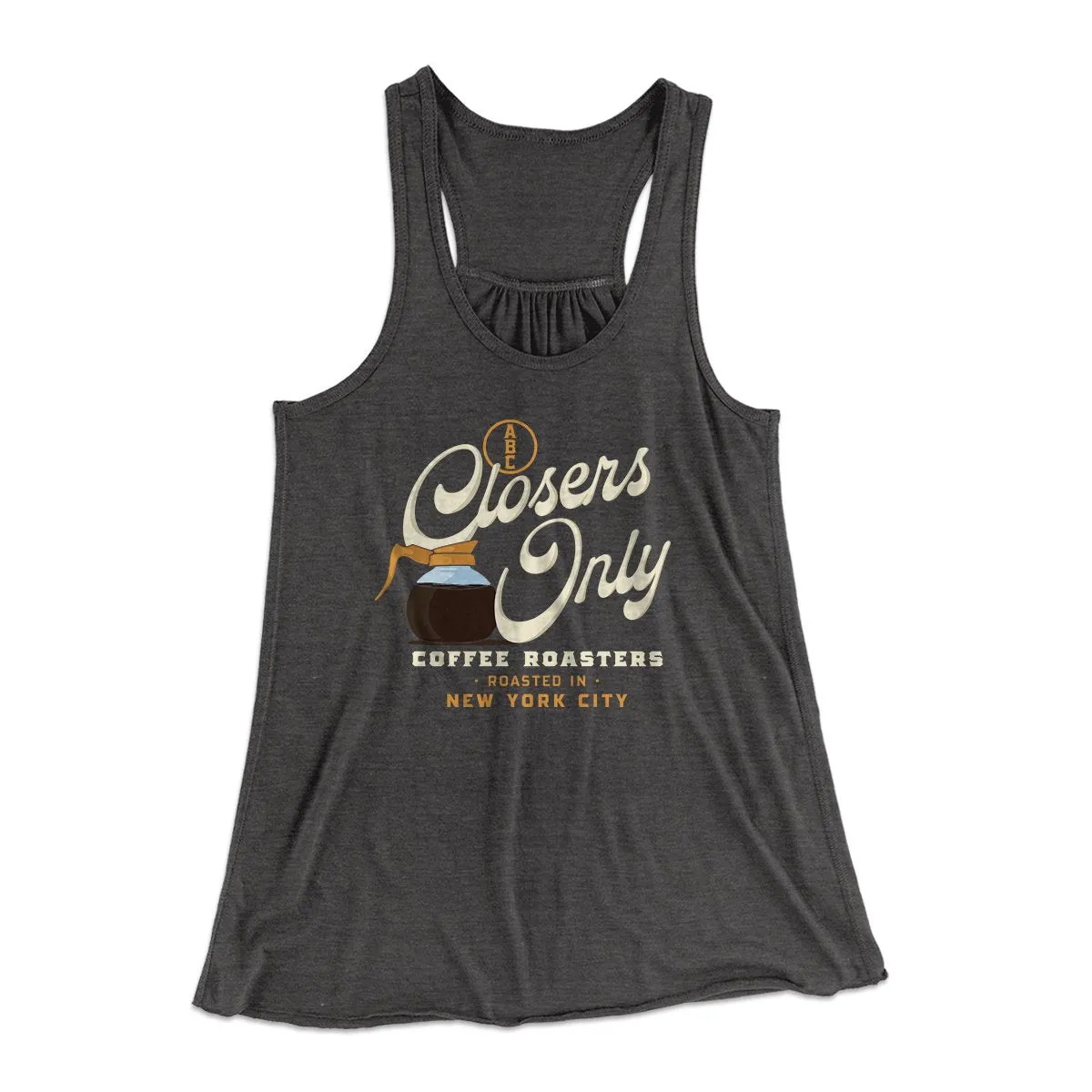 Closer's Coffee Women's Flowey Tank Top