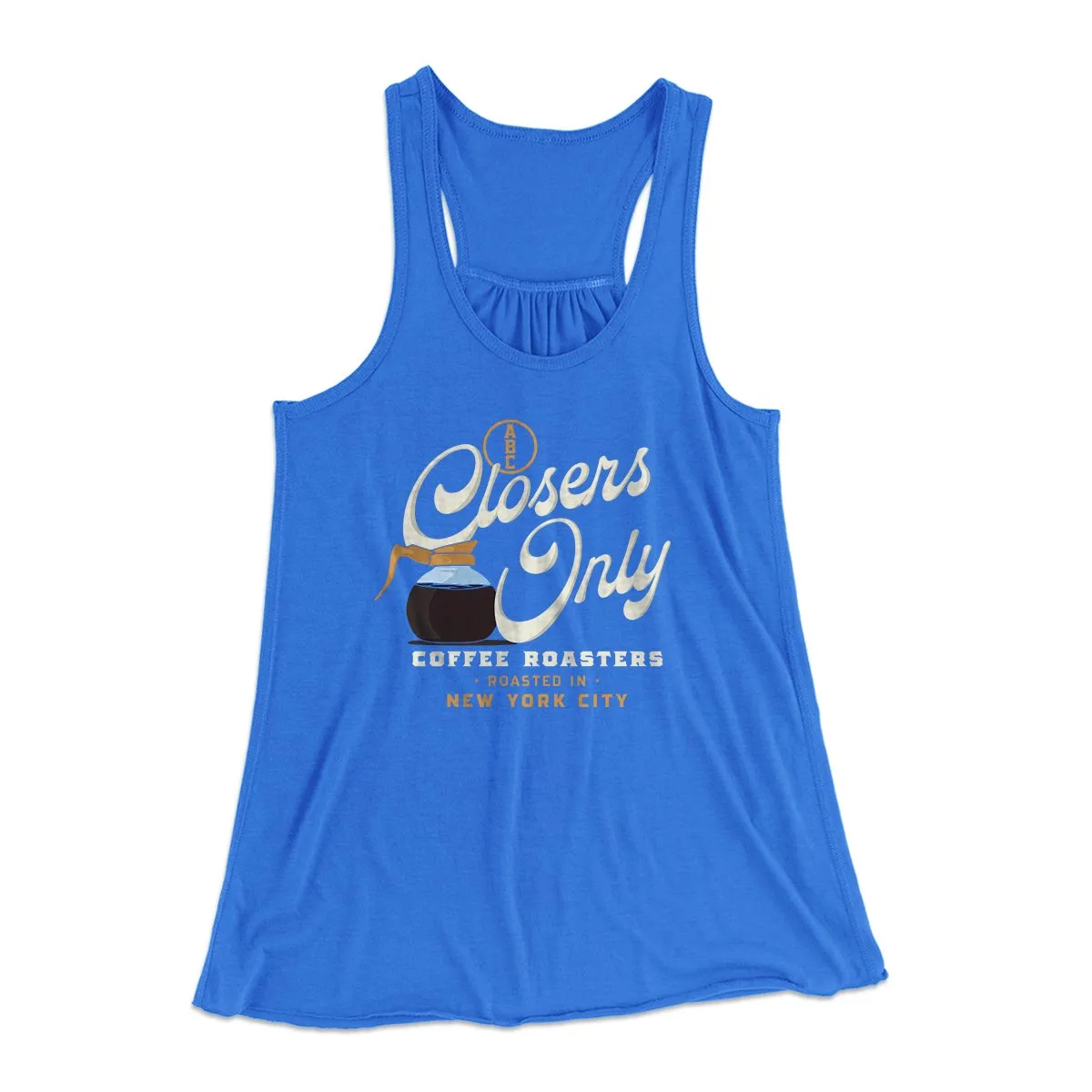Closer's Coffee Women's Flowey Tank Top