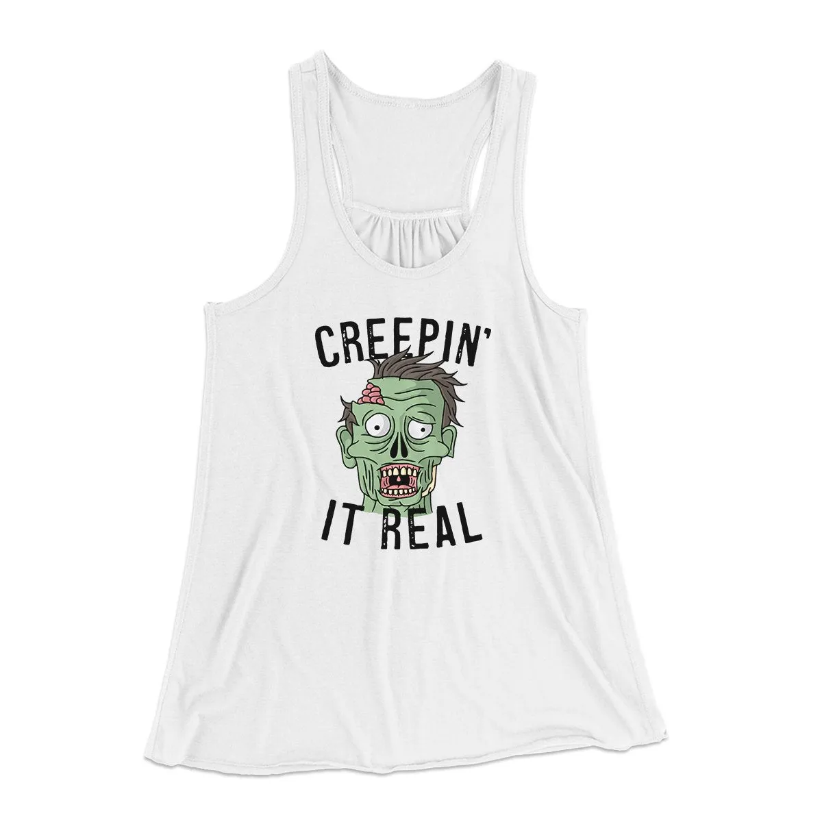Creepin' It Real Women's Flowey Tank Top