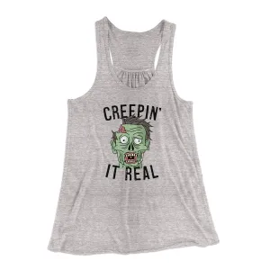 Creepin' It Real Women's Flowey Tank Top