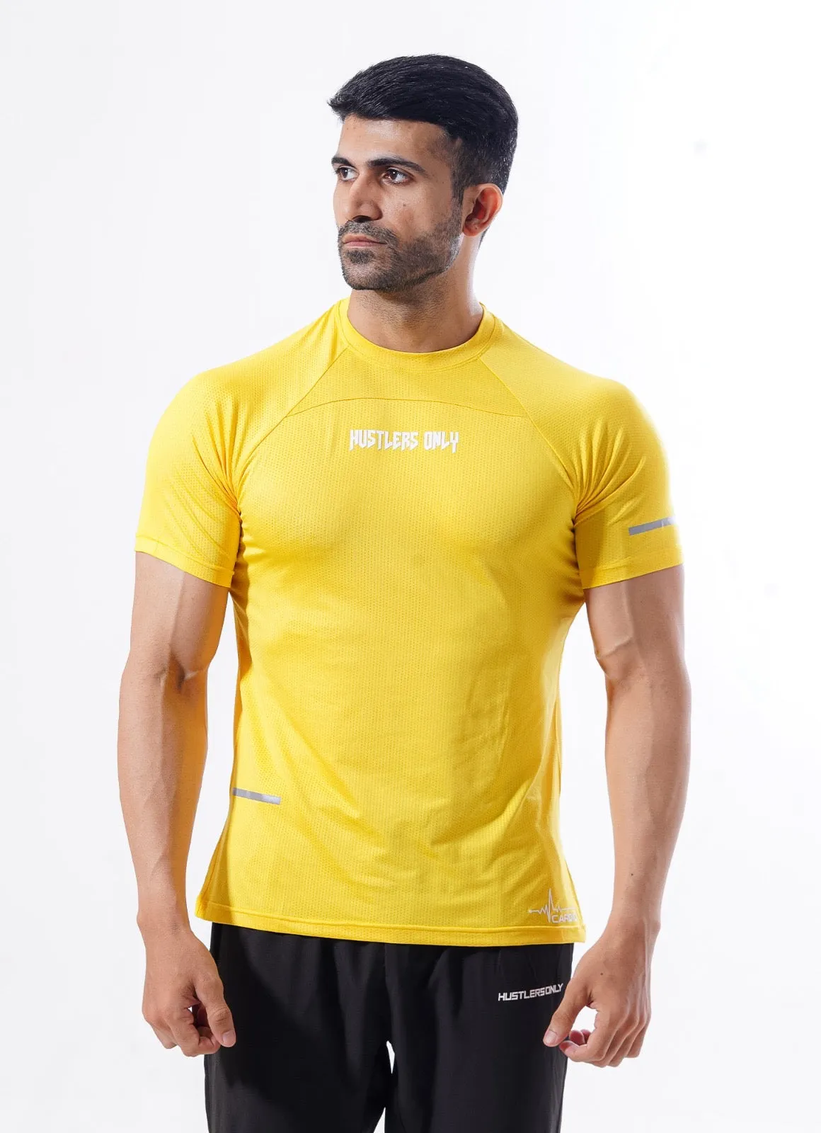Crest Cardio Tshirt - Mustard
