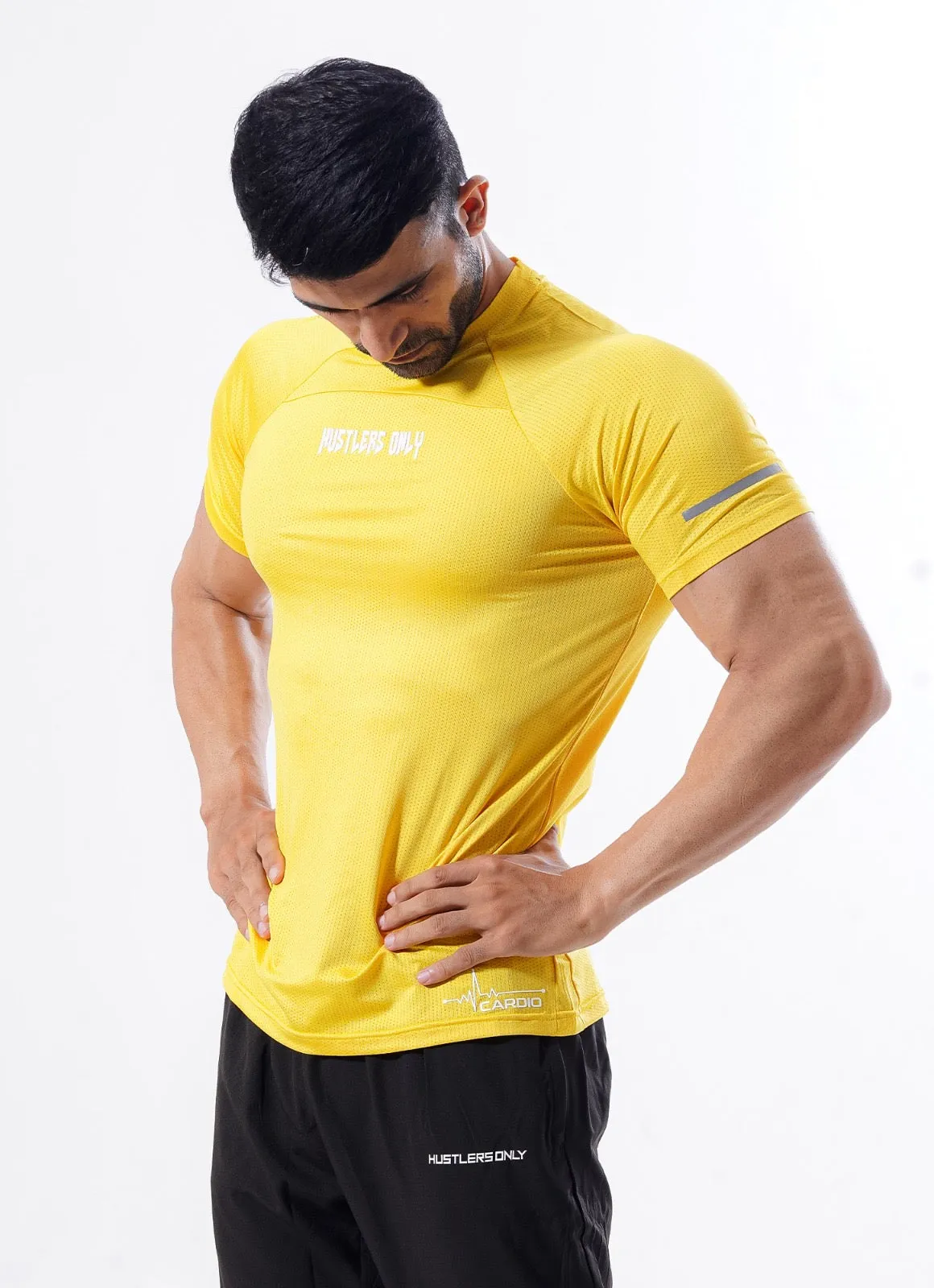 Crest Cardio Tshirt - Mustard