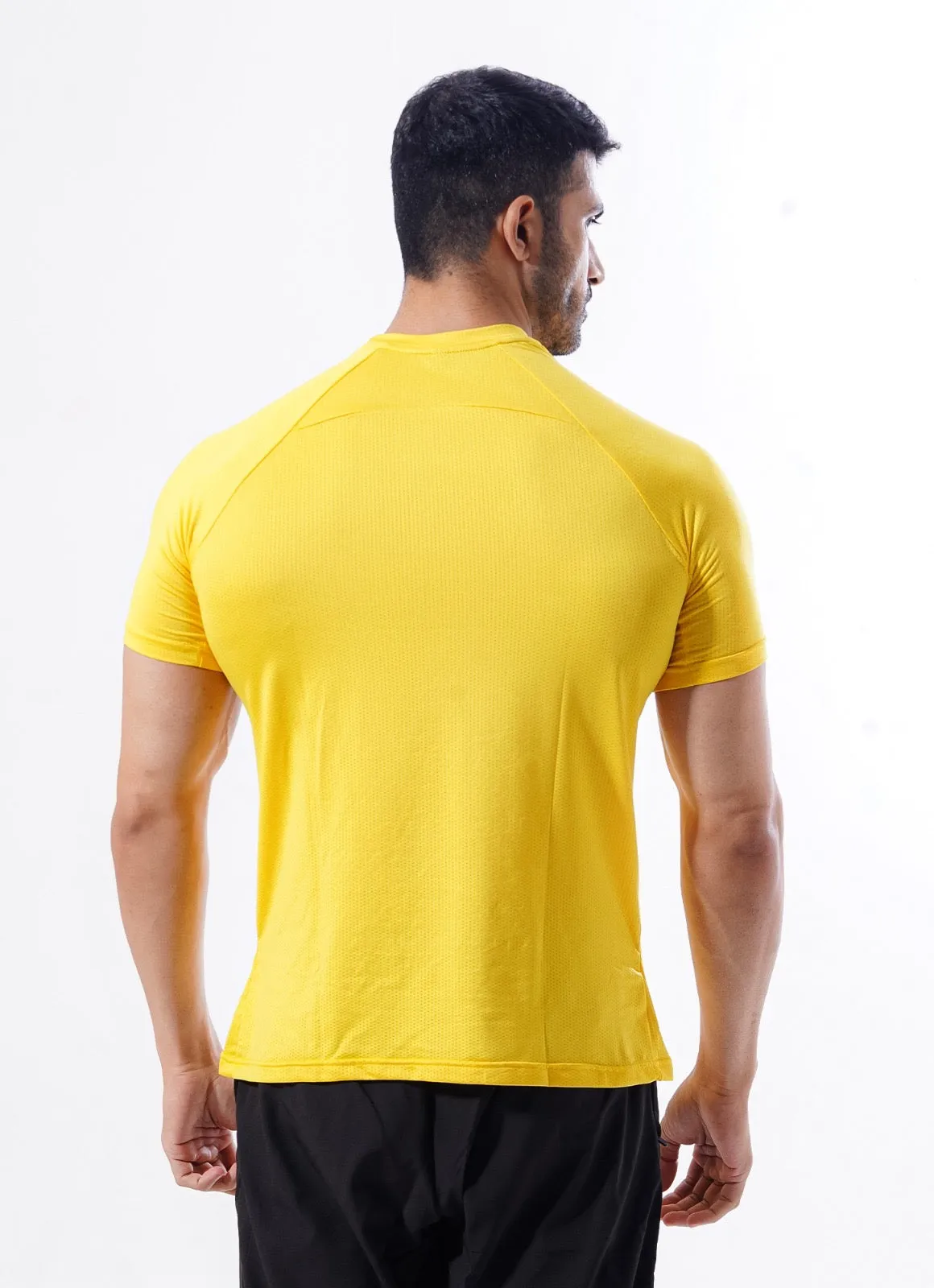 Crest Cardio Tshirt - Mustard