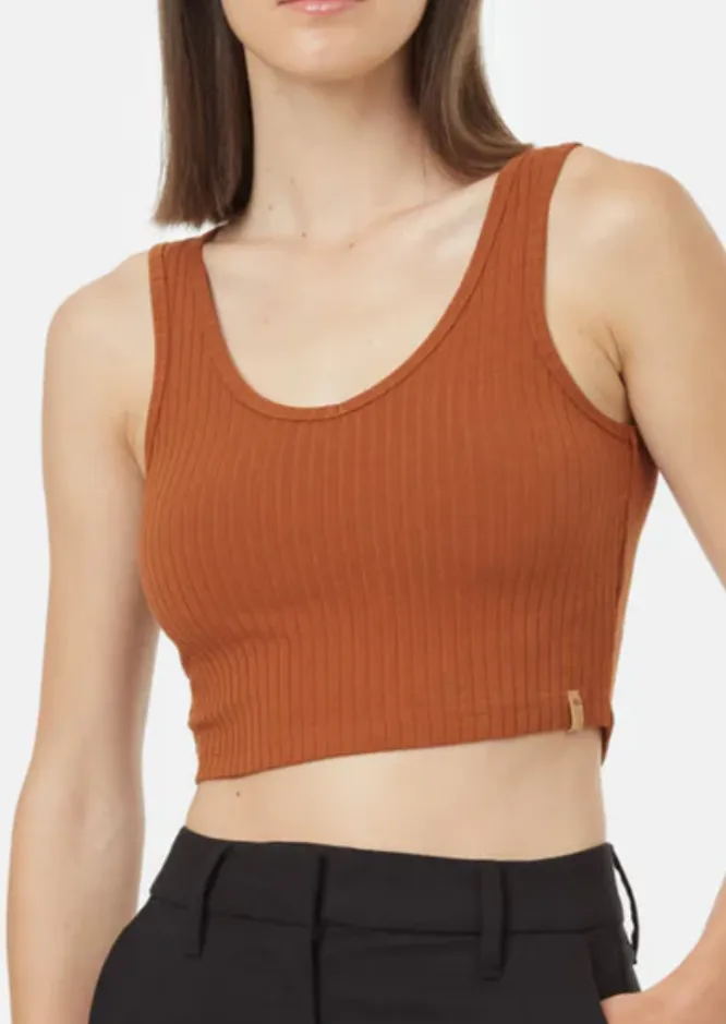 Cropped Fitted Tank