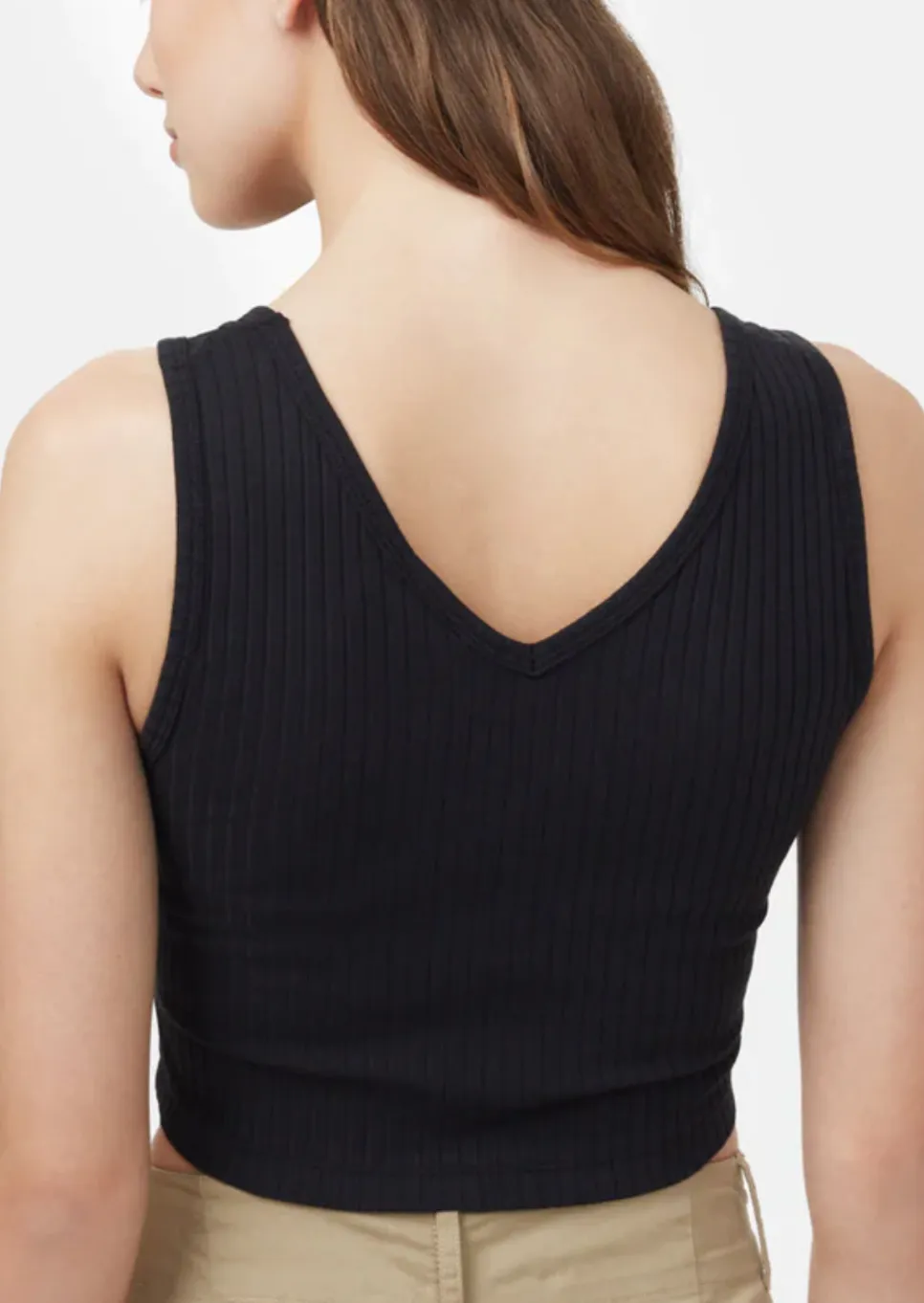 Cropped Fitted Tank